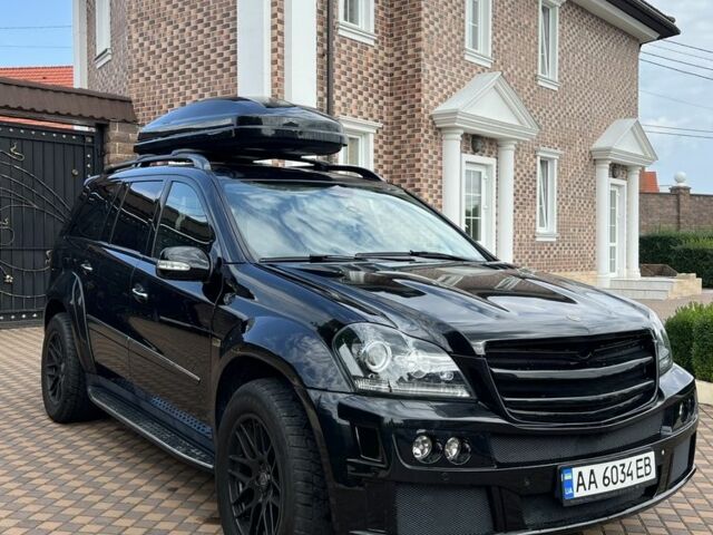 Черный Мерседес ГЛ-класс, объемом двигателя 4.7 л и пробегом 605 тыс. км за 13000 $, фото 3 на Automoto.ua