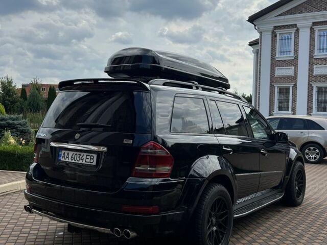 Черный Мерседес ГЛ-класс, объемом двигателя 4.7 л и пробегом 605 тыс. км за 13000 $, фото 4 на Automoto.ua