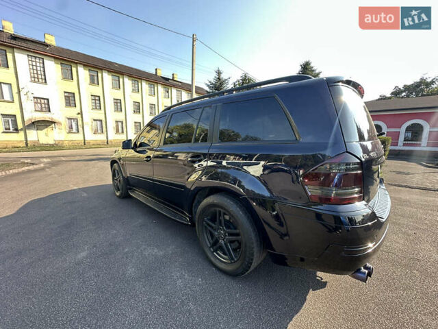 Черный Мерседес ГЛ-класс, объемом двигателя 4.66 л и пробегом 250 тыс. км за 10500 $, фото 4 на Automoto.ua