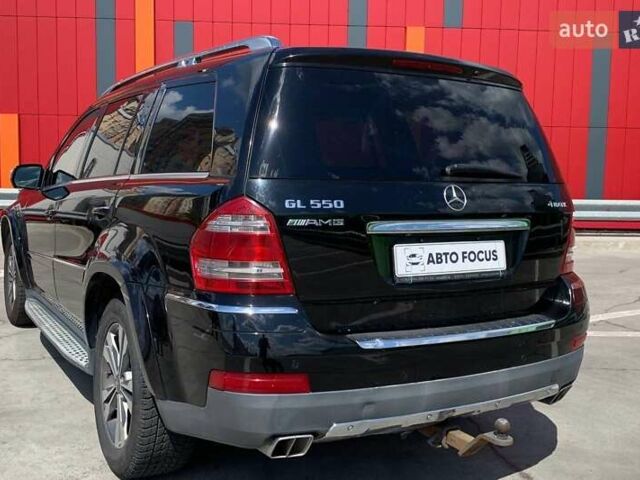 Черный Мерседес ГЛ-класс, объемом двигателя 5.46 л и пробегом 323 тыс. км за 10990 $, фото 6 на Automoto.ua