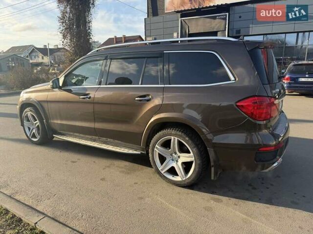 Коричневый Мерседес ГЛ-класс, объемом двигателя 4.66 л и пробегом 217 тыс. км за 27000 $, фото 2 на Automoto.ua