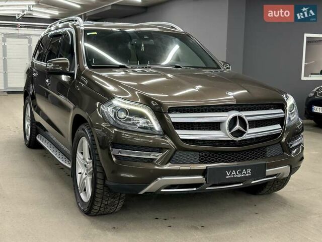 Мерседес ГЛ-Клас 2013 у Харкові на Automoto.ua Коричневий Мерседес ГЛ-Клас, об'ємом двигуна 3 л та пробігом 192 тис. км за 25600 $, фото 10 на Automoto.ua