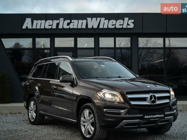 Коричневый Мерседес ГЛ-класс, объемом двигателя 3 л и пробегом 196 тыс. км за 28800 $, фото 2 на Automoto.ua