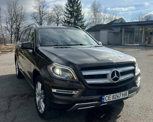 Коричневый Мерседес ГЛ-класс, объемом двигателя 3 л и пробегом 196 тыс. км за 26800 $, фото 4 на Automoto.ua