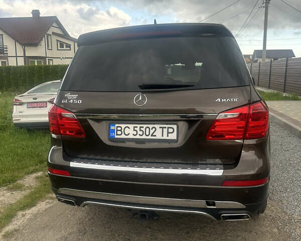 Коричневый Мерседес ГЛ-класс, объемом двигателя 3 л и пробегом 165 тыс. км за 24333 $, фото 4 на Automoto.ua