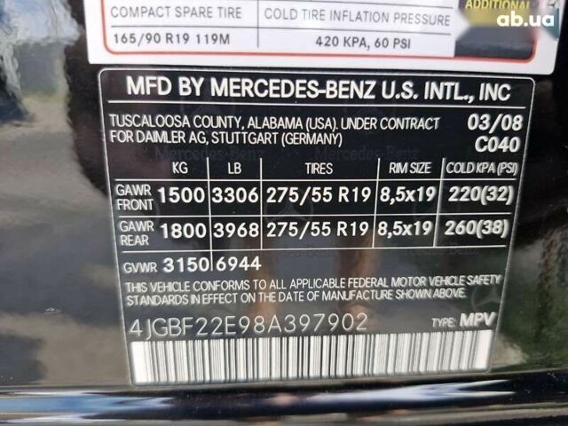 Мерседес ГЛ-класс, объемом двигателя 3 л и пробегом 360 тыс. км за 12999 $, фото 8 на Automoto.ua