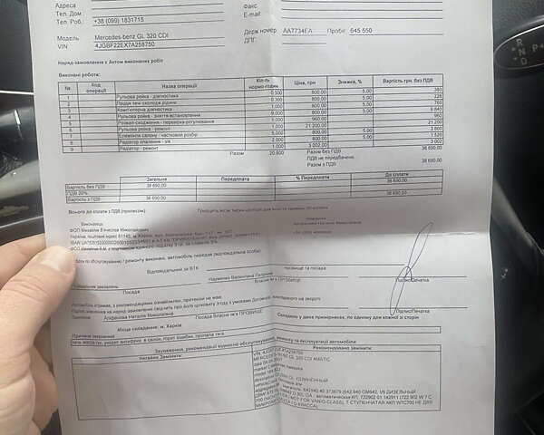 Серый Мерседес ГЛ-класс, объемом двигателя 2.99 л и пробегом 646 тыс. км за 9999 $, фото 50 на Automoto.ua