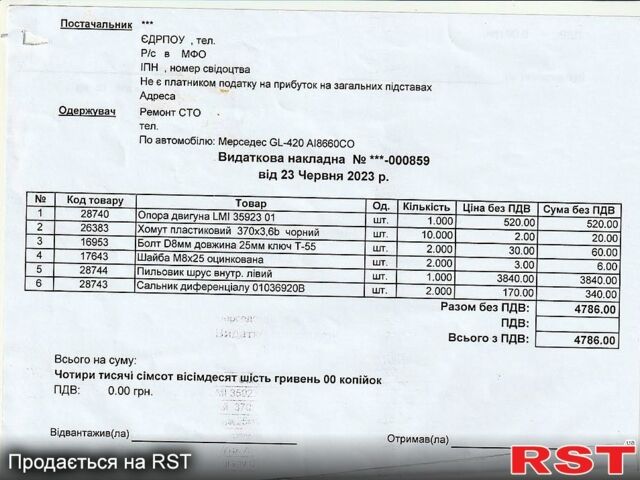 Серый Мерседес ГЛ-класс, объемом двигателя 4 л и пробегом 240 тыс. км за 13500 $, фото 10 на Automoto.ua