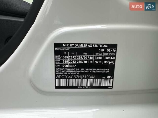 Белый Мерседес ГЛА-Класс, объемом двигателя 1.99 л и пробегом 145 тыс. км за 19500 $, фото 17 на Automoto.ua