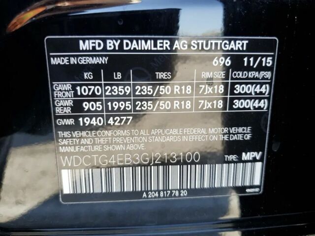 Чорний Мерседес ГЛА-Клас, об'ємом двигуна 2 л та пробігом 122 тис. км за 12000 $, фото 13 на Automoto.ua