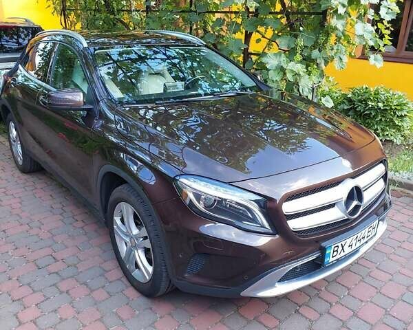 Коричневый Мерседес ГЛА-Класс, объемом двигателя 2.14 л и пробегом 133 тыс. км за 24500 $, фото 1 на Automoto.ua