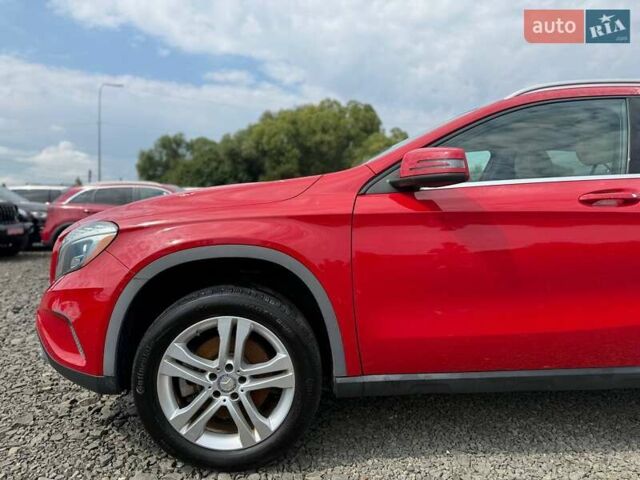 Красный Мерседес ГЛА-Класс, объемом двигателя 2 л и пробегом 77 тыс. км за 10800 $, фото 13 на Automoto.ua