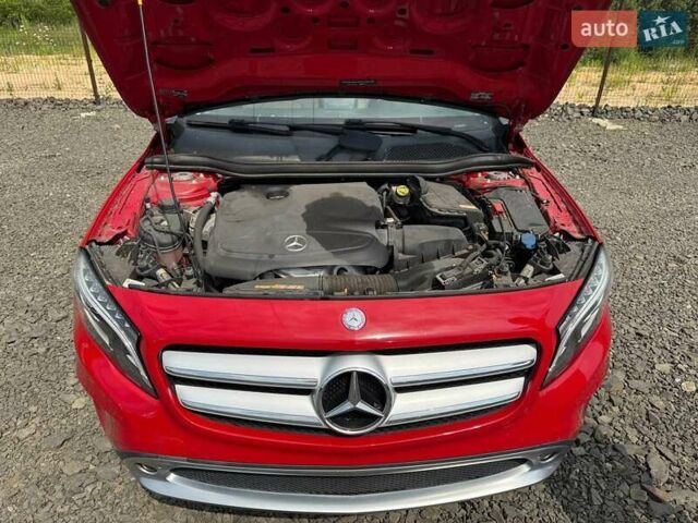 Красный Мерседес ГЛА-Класс, объемом двигателя 2 л и пробегом 77 тыс. км за 10800 $, фото 15 на Automoto.ua
