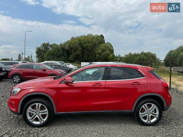 Красный Мерседес ГЛА-Класс, объемом двигателя 2 л и пробегом 77 тыс. км за 10800 $, фото 4 на Automoto.ua