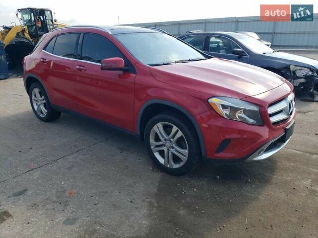 Красный Мерседес ГЛА-Класс, объемом двигателя 1.99 л и пробегом 47 тыс. км за 3000 $, фото 3 на Automoto.ua