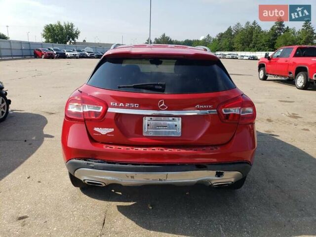 Красный Мерседес ГЛА-Класс, объемом двигателя 1.99 л и пробегом 47 тыс. км за 3000 $, фото 5 на Automoto.ua