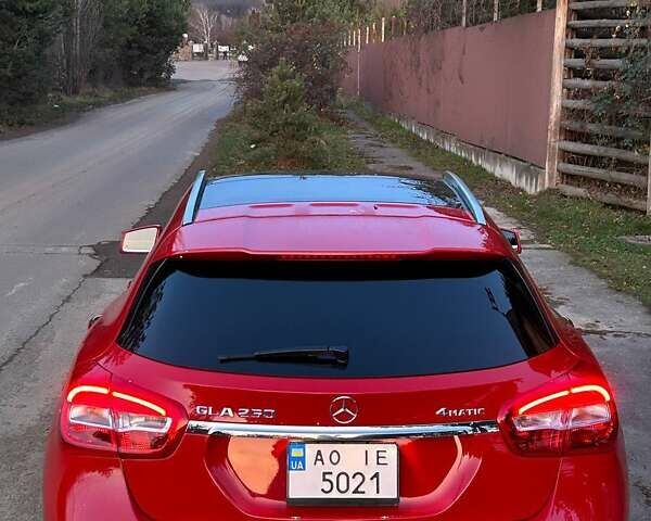 Красный Мерседес ГЛА-Класс, объемом двигателя 1.99 л и пробегом 155 тыс. км за 23200 $, фото 2 на Automoto.ua