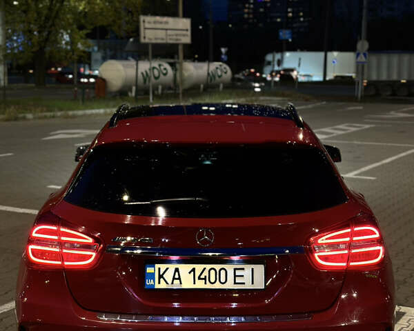 Красный Мерседес ГЛА-Класс, объемом двигателя 1.99 л и пробегом 239 тыс. км за 24999 $, фото 7 на Automoto.ua