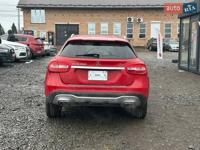 Красный Мерседес ГЛА-Класс, объемом двигателя 1.99 л и пробегом 215 тыс. км за 10900 $, фото 2 на Automoto.ua