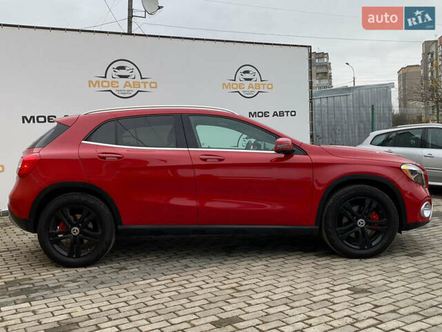 Красный Мерседес ГЛА-Класс, объемом двигателя 2 л и пробегом 139 тыс. км за 21500 $, фото 5 на Automoto.ua