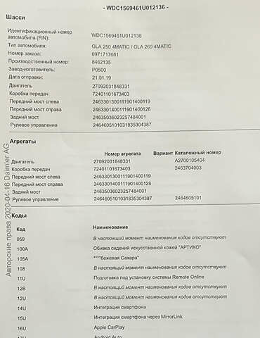 Червоний Мерседес ГЛА-Клас, об'ємом двигуна 2 л та пробігом 36 тис. км за 29000 $, фото 3 на Automoto.ua