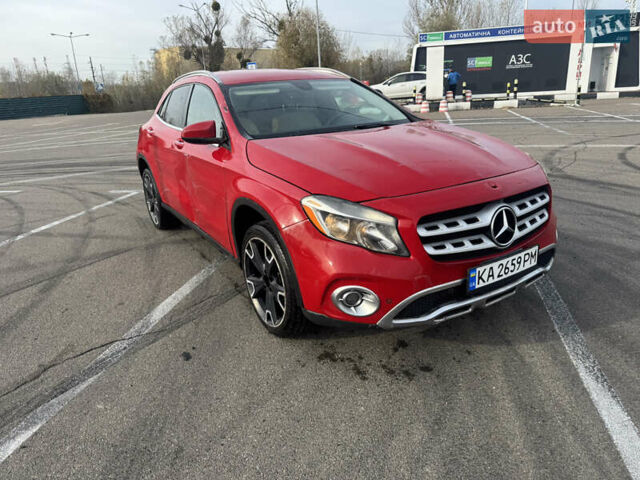Красный Мерседес ГЛА-Класс, объемом двигателя 1.99 л и пробегом 60 тыс. км за 11300 $, фото 1 на Automoto.ua