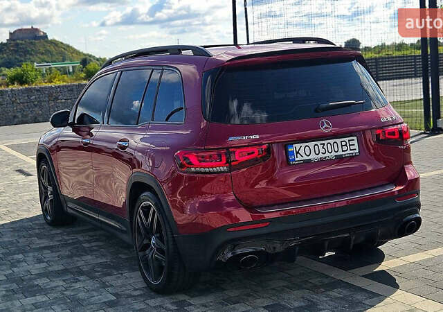 Червоний Мерседес GLB-Class, об'ємом двигуна 1.99 л та пробігом 24 тис. км за 77000 $, фото 9 на Automoto.ua