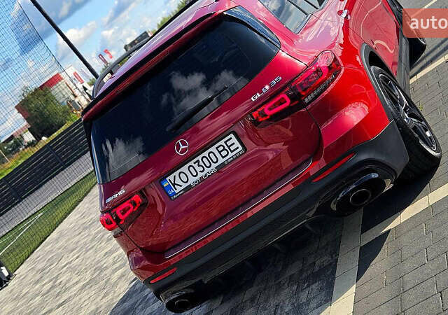 Червоний Мерседес GLB-Class, об'ємом двигуна 1.99 л та пробігом 24 тис. км за 77000 $, фото 11 на Automoto.ua