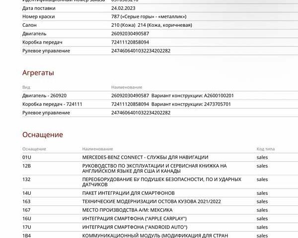 Сірий Мерседес GLB-Class, об'ємом двигуна 1.99 л та пробігом 29 тис. км за 77000 $, фото 15 на Automoto.ua