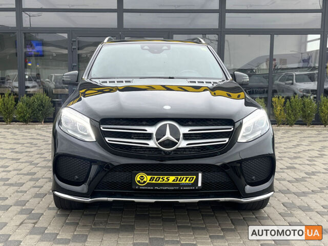 Чорний Мерседес ГЛE 350, об'ємом двигуна 3 л та пробігом 210 тис. км за 42500 $, фото 1 на Automoto.ua