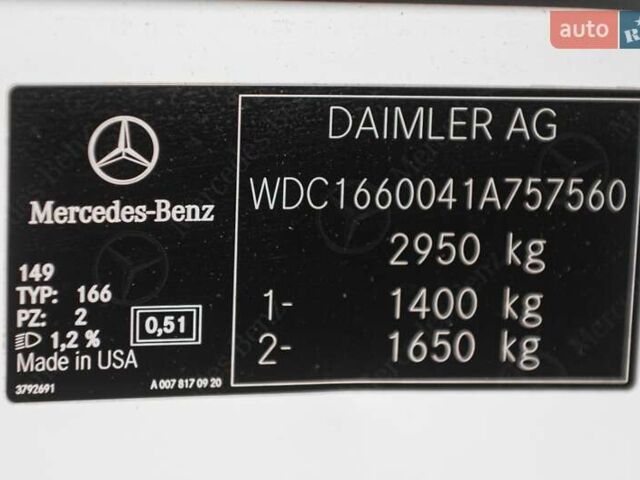 Белый Мерседес ГЛЕ-Класс, объемом двигателя 2.14 л и пробегом 179 тыс. км за 27900 $, фото 17 на Automoto.ua