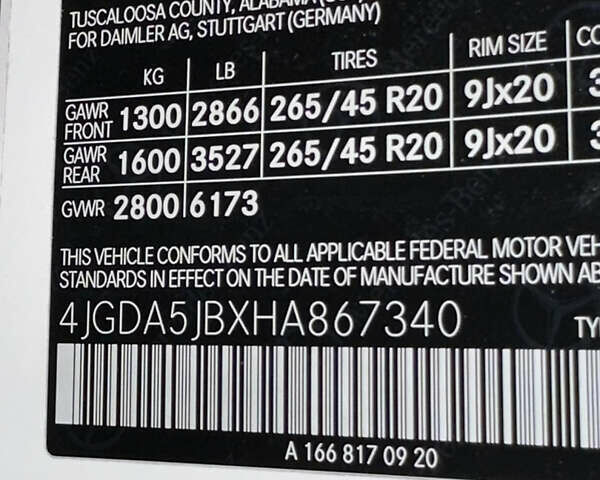 Мерседес ГЛЕ-Класс 2016 в Одессе на Automoto.ua Белый Мерседес ГЛЕ-Класс, объемом двигателя 3.5 л и пробегом 139 тыс. км за 26500 $, фото 3 на Automoto.ua
