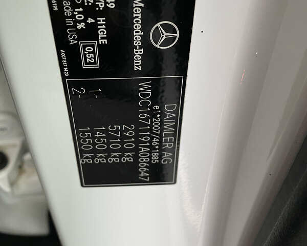 Белый Мерседес ГЛЕ-Класс, объемом двигателя 1.95 л и пробегом 105 тыс. км за 46990 $, фото 58 на Automoto.ua