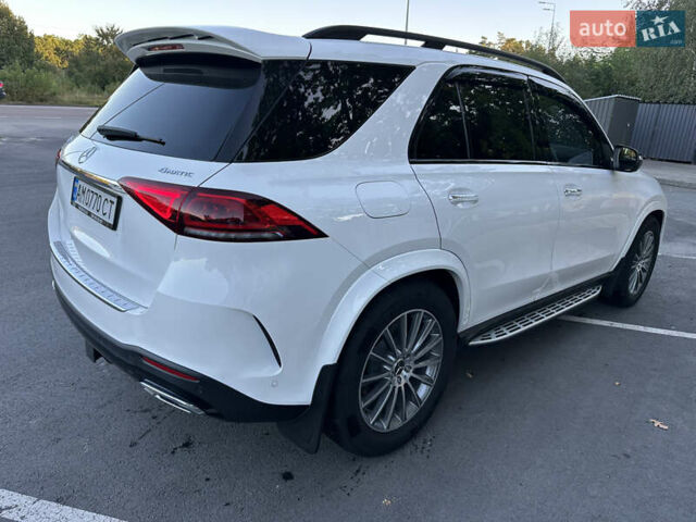 Мерседес ГЛЕ-Класс 2020 в Житомире на Automoto.ua Белый Мерседес ГЛЕ-Класс, объемом двигателя 1.99 л и пробегом 57 тыс. км за 45500 $, фото 7 на Automoto.ua