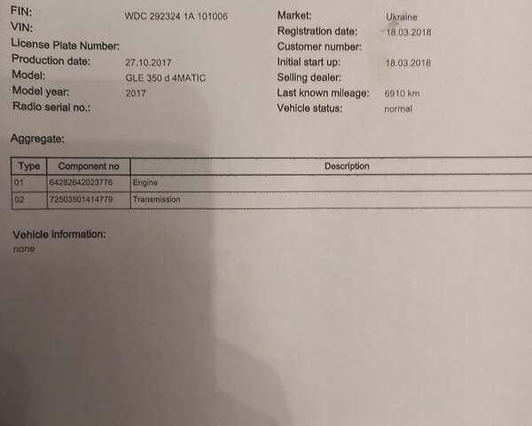 Черный Мерседес ГЛЕ-Класс, объемом двигателя 2.99 л и пробегом 68 тыс. км за 52000 $, фото 21 на Automoto.ua