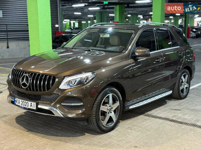 Коричневый Мерседес ГЛЕ-Класс, объемом двигателя 3 л и пробегом 153 тыс. км за 30999 $, фото 1 на Automoto.ua