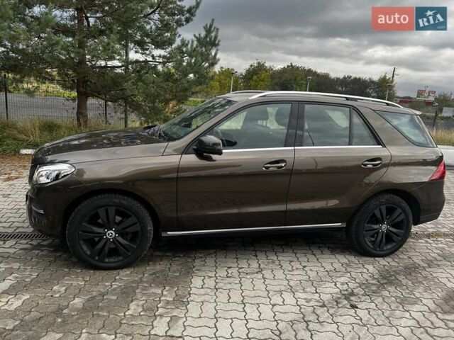 Коричневый Мерседес ГЛЕ-Класс, объемом двигателя 2.99 л и пробегом 170 тыс. км за 31500 $, фото 2 на Automoto.ua