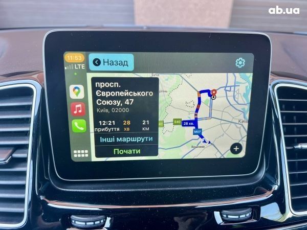 Серый Мерседес ГЛЕ-Класс, объемом двигателя 3 л и пробегом 27 тыс. км за 47770 $, фото 7 на Automoto.ua