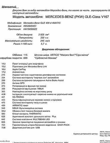 Серый Мерседес ГЛЕ-Класс, объемом двигателя 0 л и пробегом 60 тыс. км за 79999 $, фото 2 на Automoto.ua