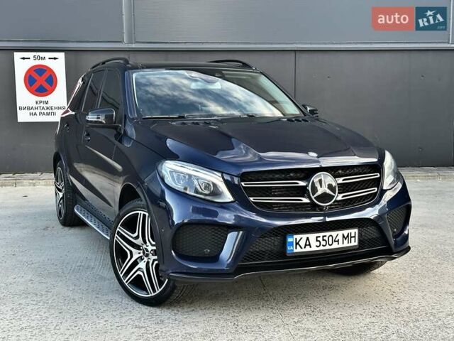 Синій Мерседес ГЛЕ-Клас, об'ємом двигуна 3 л та пробігом 170 тис. км за 29850 $, фото 1 на Automoto.ua