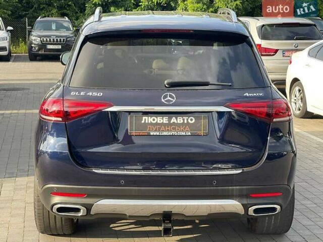 Мерседес ГЛЕ-Класс 2020 в Львове на Automoto.ua Синий Мерседес ГЛЕ-Класс, объемом двигателя 3 л и пробегом 95 тыс. км за 48900 $, фото 4 на Automoto.ua