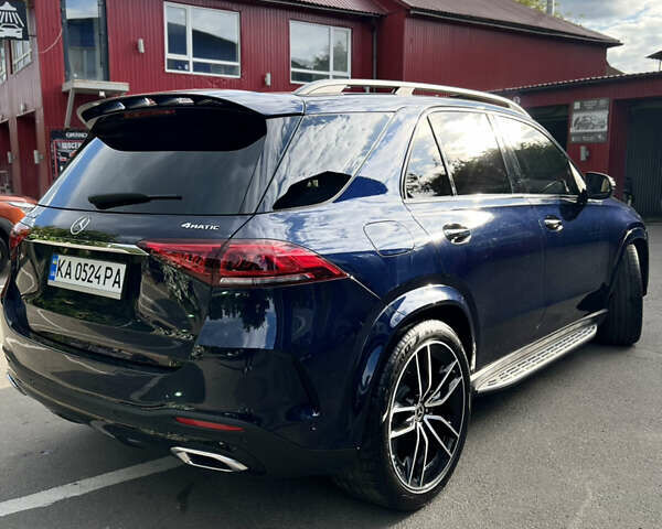 Синий Мерседес ГЛЕ-Класс, объемом двигателя 3 л и пробегом 25 тыс. км за 73600 $, фото 1 на Automoto.ua