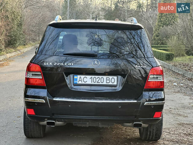 Черный Мерседес ГЛК-Класс, объемом двигателя 2.2 л и пробегом 270 тыс. км за 11499 $, фото 7 на Automoto.ua