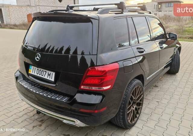 Черный Мерседес ГЛК-Класс, объемом двигателя 2.14 л и пробегом 270 тыс. км за 18600 $, фото 5 на Automoto.ua