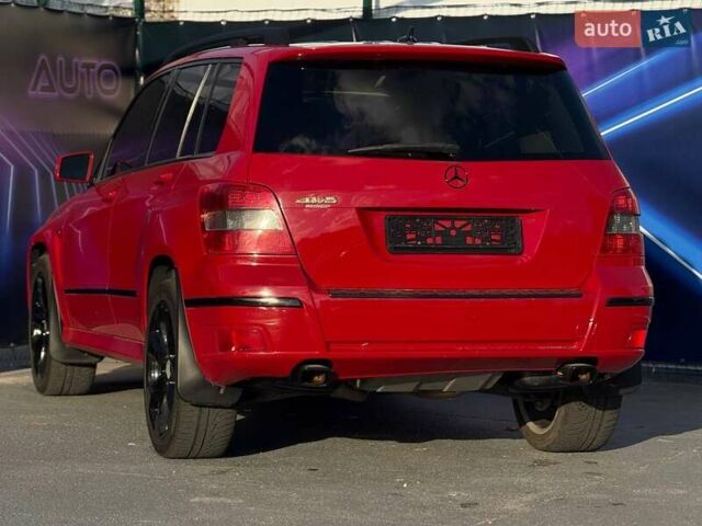 Красный Мерседес ГЛК-Класс, объемом двигателя 3.5 л и пробегом 224 тыс. км за 13999 $, фото 4 на Automoto.ua