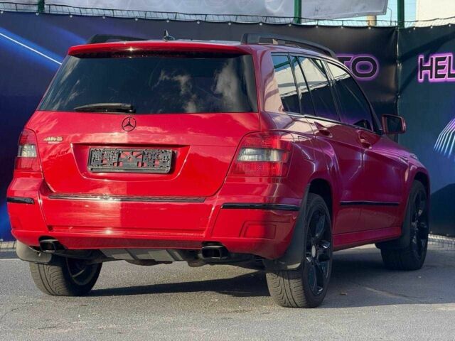 Красный Мерседес ГЛК-Класс, объемом двигателя 3.5 л и пробегом 224 тыс. км за 13999 $, фото 6 на Automoto.ua