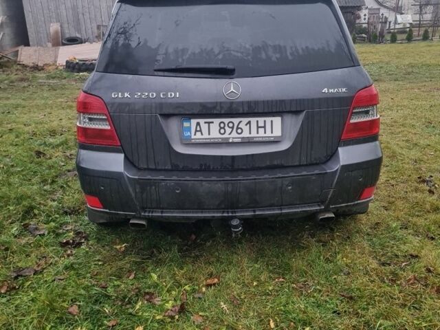 Серый Мерседес ГЛК-Класс, объемом двигателя 2.1 л и пробегом 250 тыс. км за 15000 $, фото 4 на Automoto.ua