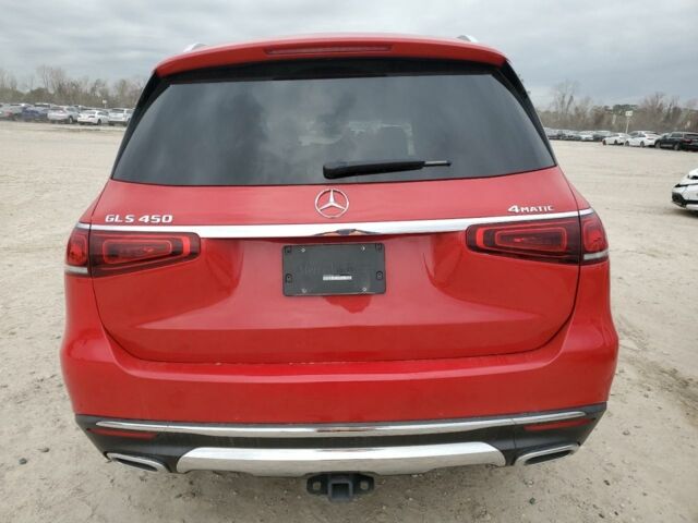 Красный Мерседес GLS 450, объемом двигателя 3 л и пробегом 55 тыс. км за 35500 $, фото 4 на Automoto.ua