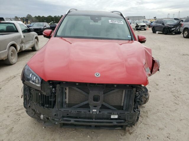 Красный Мерседес GLS 450, объемом двигателя 3 л и пробегом 55 тыс. км за 35500 $, фото 1 на Automoto.ua