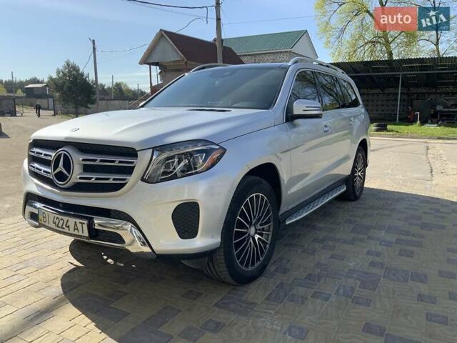 Серый Мерседес GLS 450, объемом двигателя 3 л и пробегом 44 тыс. км за 36000 $, фото 19 на Automoto.ua